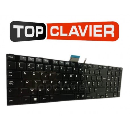 Clavier Toshiba Satellite - Type 328 - Avec rétro éclairage