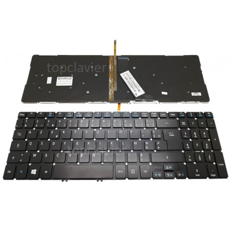 Clavier Acer Aspire - Type 552 - Avec rétro éclairage