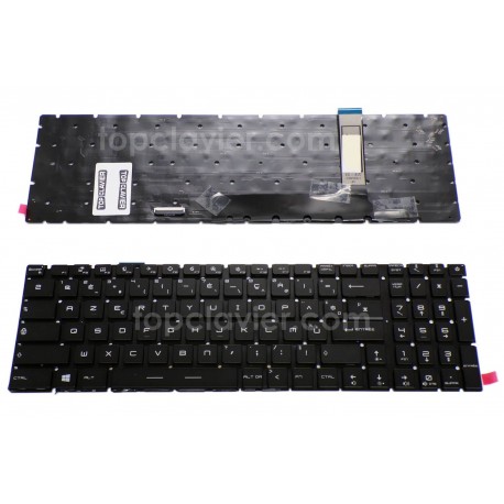 Clavier Msi GP76 Leopard