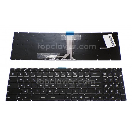 Clavier MSI GP75 Leopard 8SD