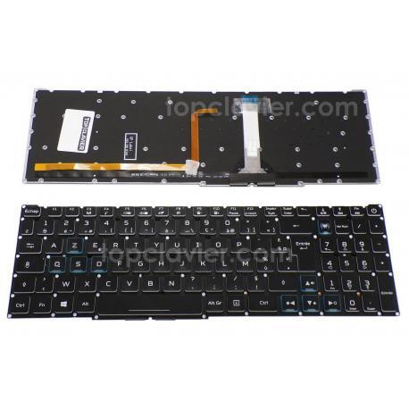 Clavier Acer - Type 585 - Touches Gaming en bleu