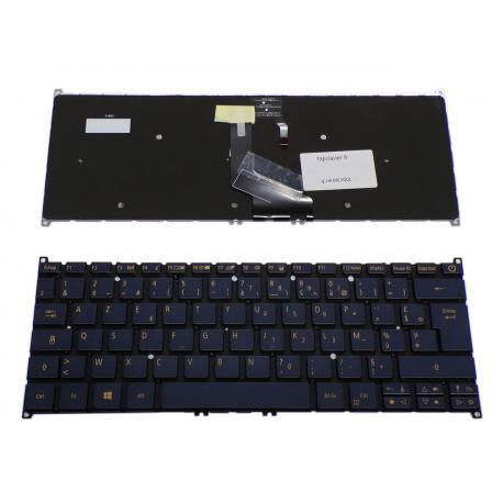 Clavier Acer - Type 642 - Touches bleu foncé - Avec rétro éclairage