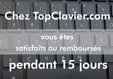 Satisfait ou remboursé pendant 15 jours